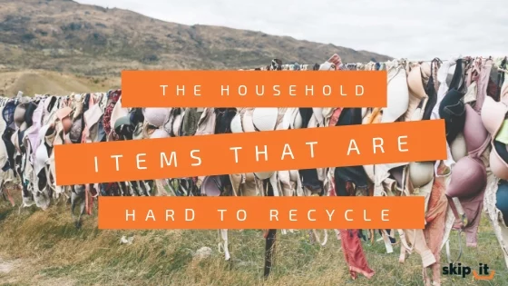 hard to recycle items