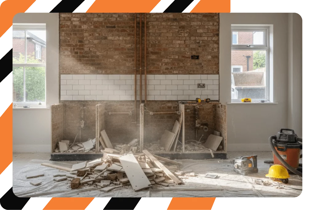 House rip outs service before renovation