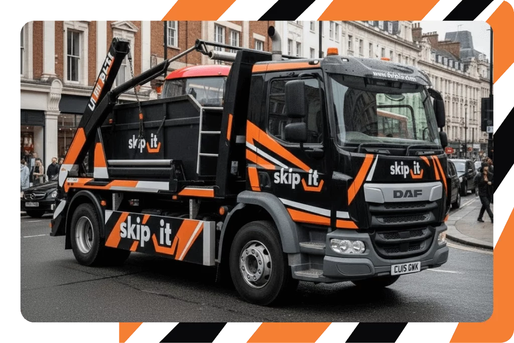 Waste skip hire for household waste removal