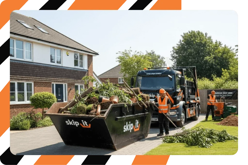 Garden Skip Hire in Epsom